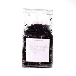 Чай чорний суниця з вершками, 100 г