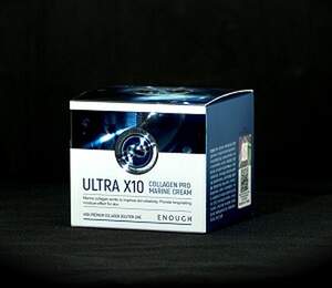 Крем зволожуючий з колагеном Ultra X10 Collagen Pro Marine Cream, Enough, 50 мл Крем зволожуючий з колагеном Ultra X10 Collagen Pro Marine Cream, Enough, 50 мл