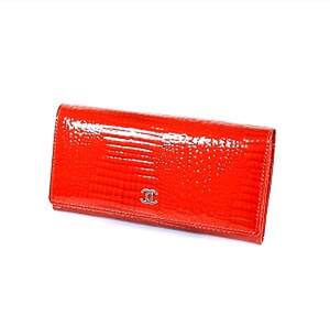 Портмоне кольору Red, репліка Chanel