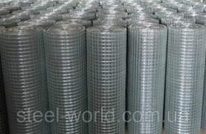 Сітка зварна оцинкована 12,5х50х1,8мм 1,5/20м