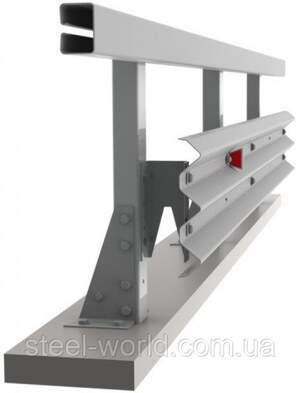 Огородження мостове металеве бар'єрного типу 11МО мостове огородження бар'єрне огородження