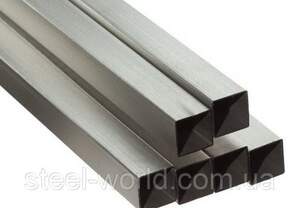 Труба нержавіюча 80х80х2,0 600G полір 6,00