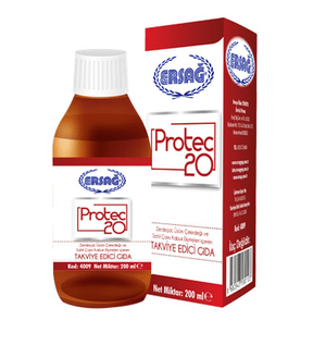 Protec 20, від Covid-19 - профілактика і швидке оздоровлення, дорослим і дітям, Діабет, 200 мл, ERSAĞ, Турція Protec 20, від Covid-19 - профілактика і швидке оздоровлення, дорослим і дітям, Діабет, 200 мл, ERSAĞ, Турція