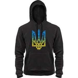 ТОЛСТОВКА ТРИЗУБ С ЖЁЛТО-СИНИМ ПЕРЕХОДОМ