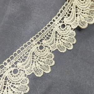 (1 м) Кружево макраме Sindtex 6см (13м) Цвет - Айвори (М729-42-084)