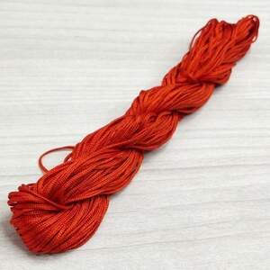 (18 метров) Шнур нейлоновый,капроновый (шамбала) 1 мм - Красный