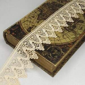 (1м) Кружево макраме Sindtex 6см Цвет - Персиковый (М729-51-123)