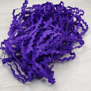 (23 метра) Тесьма Вьюнок 6 мм - фиолетовый