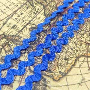 (23 метра) Тесьма Вьюнок 6 мм - Электрик