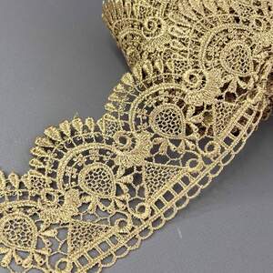 (53-727-29-003) Кружево макраме 9,5 см - капучино