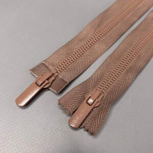 (капучино) Разъемная молния Барышевка 100см с двумя бегунками