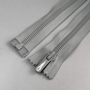 (серая) Разъемная молния Барышевка 80см