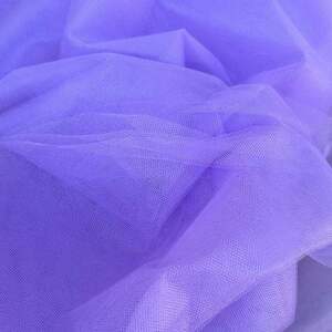 021-Фатин мягкий (средней жесткости) ширина 3м. Сиреневый