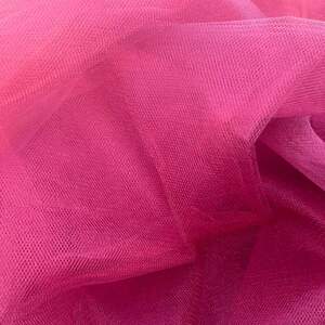 055 - Фатин мягкий (средней жесткости) ширина 3м. Бордовый