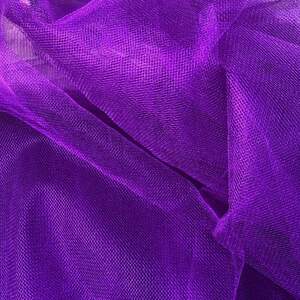 072-Фатин мягкий (средней жесткости) ширина 3м. Фиолетовый