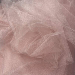 117-Фатин мягкий (средней жесткости) ширина 3м. Пудра