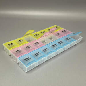 21x11,5см пластиковый контейнер-органайзер - 21 ячейка