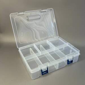 22,5х15,5 см 8 ячеек пластиковая тара-контейнер, органайзер для рукоделия и шитья