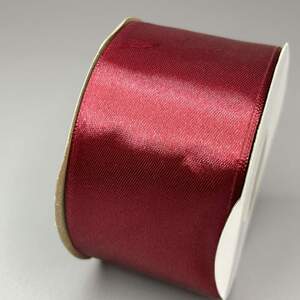 27 м - Лента атласная 5см (#063) - бордо