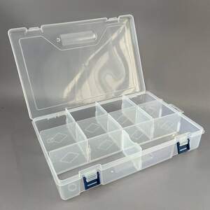 29х19 см 10 ячеек пластиковая тара-контейнер, органайзер для рукоделия и шитья 29х19 см 10 ячеек пластиковая тара-контейнер, органайзер для рукоделия и шитья