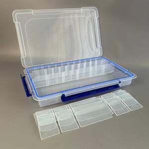 35х22 см 28 ячеек пластиковая тара-контейнер, органайзер для рукоделия и шитья