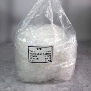 8 мм силиконовая лента для укрепления швов, прозрачная, 800 м 8 мм силиконовая лента для укрепления швов, прозрачная, 800 м