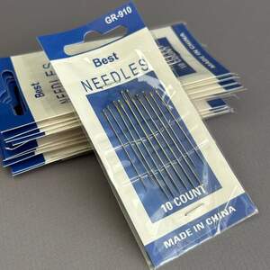 GR-910 Иглы ручные Needles (Иголки для ручного шитья) - 10 шт