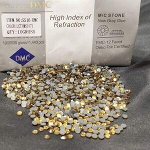 SS16 термоклеевые стразы дмс (dmc Китай) col Lct