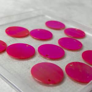 Ø19мм Пайетка монетка хамелеон 5г - малиновый с переливом