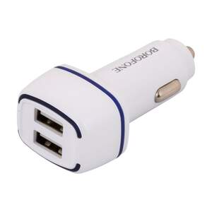 Авто Зарядное Устройство Borofone BZ14 Lightning 2USB
