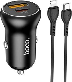 Авто Зарядное Устройство Hoco NZ5 Smooth road 30W