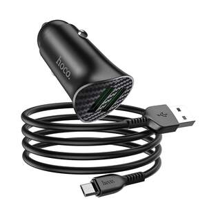 Авто Зарядное Устройство Hoco Z39 Micro 2USB