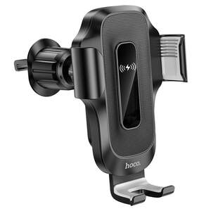 Автодержатель Hoco HW2 в дефлектор с зарядкой