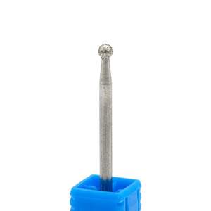 Алмазная фреза для кутикулы Шар 001/025B синяя насечка Алмазная фреза для кутикулы Шар 001/025B синяя насечка