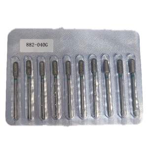 Алмазная фреза Цилиндр 882/040G зеленая насечка Алмазная фреза Цилиндр 882/040G зеленая насечка