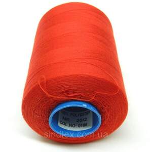 Армированные нитки Super 20/2 красные 4000 ярдов 010