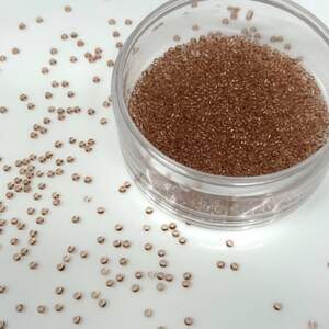 Бисер чешский Preciosa 10/0, цвет 01112 - 50 г