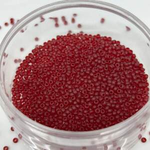 Бисер чешский Preciosa 10/0, цвет 90090 матовый - 5 г