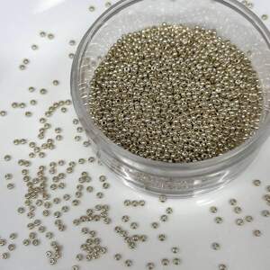 Бисер чешский Preciosa 10/0, цвет 18503 металлик - 50 г