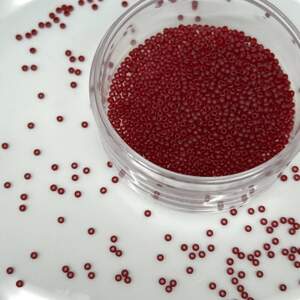 Бисер чешский Preciosa 10/0, цвет 90090 матовый - 50 г