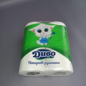 Бумажные полотенца Чудо, двухслойные, 2 рулона