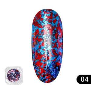 Втирка для ногтей Global Fashion Fire Works 04