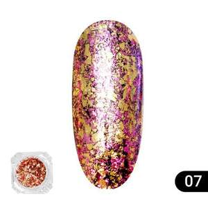 Втирка для ногтей Global Fashion Fire Works 07