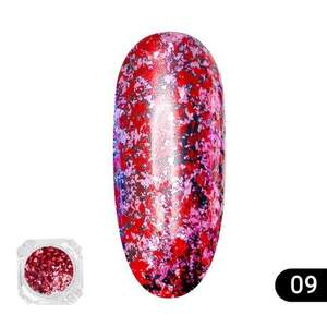 Втирка для ногтей Global Fashion Fire Works 09