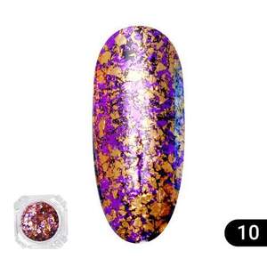 Втирка для ногтей Global Fashion Fire Works 10