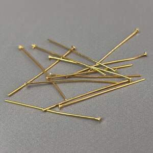 Гвоздик-пин 4 см, цвет Золото