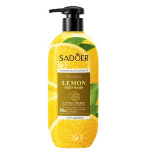 Гель для душа с экстрактом лимона Sadoer, 400 мл