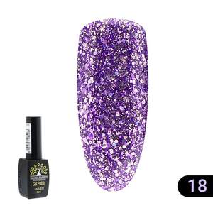 Гель лак Gold Global Fashion 18, 8мл