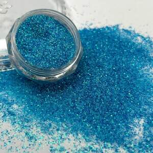 Глиттер 1 кг, мелкие декоративные блестки - голубой Глиттер 1 кг, мелкие декоративные блестки - голубой