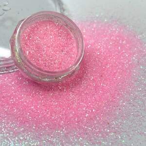 Глиттер 1 кг, мелкие декоративные блестки - розовый Глиттер 1 кг, мелкие декоративные блестки - розовый